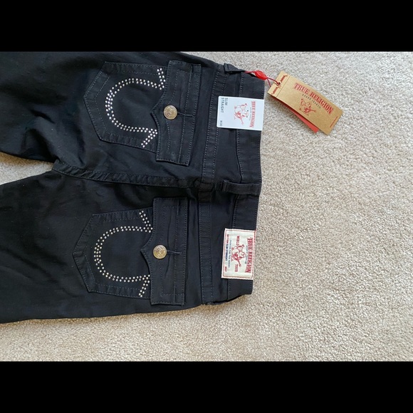 Womens Straight Leg True Religion Jeans 